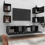 TV-Schrank 6er Set D842 Schwarz