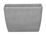 Cache-pot d'extérieur BARIS Gris - Gris lumineux - Diamètre : 27 cm - 1 set