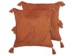 Coussin décoratif AVIUM Orange - Nombre de pièces dans le lot : 2