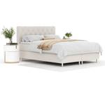 Boxspringbett Otus Beige - Breite: 140 cm