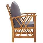 Garten-Lounge-Set (5-teilig) 3004236-4 Grau - Massivholz - Holzart/Dekor - 50 x 43 x 102 cm