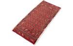 Turkaman - 100x50cm Rot - Naturfaser - 50 x 1 x 100 cm