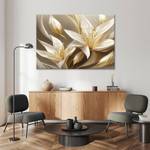 KUNSTDRUCK Golden Petal Symphony 3 120 x 80 cm