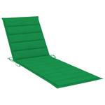 Chaise longue 3009264-2 Vert - Profondeur : 123 cm