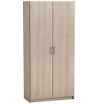 Armoire Diane Beige - Bois manufacturé - 80 x 170 x 42 cm