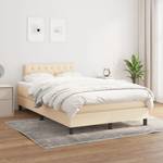 Boxspringbett 3017287-22 Creme - Breite: 120 cm