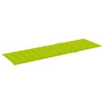 Coussin de chaise longue 3005774-2 Vert clair - Largeur : 60 cm