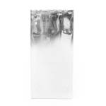 Medizinschrank abschließbar Edelstahl Silber - Glas - Metall - 27 x 57 x 12 cm