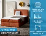 Boxspringbett Krisi Orange