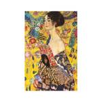 Puzzle Gustav Klimt Dame mit Fächer Papier - 28 x 6 x 37 cm