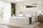 Boxspringbett VILA Beige - Breite: 140 cm - H4