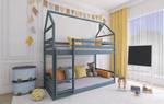 Lit cabane AXEL HB005 Gris