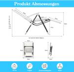 Liegestuhl ZB32147IT-4 (2er Set) Weiß - Kunststoff - 62 x 72 x 147 cm