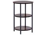 Table d'appoint TOLAR Noir - Marron - Bois manufacturé - 40 x 60 x 40 cm