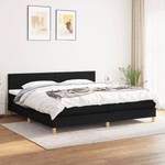 Boxspringbett 3017288-4 Schwarz - Breite: 200 cm