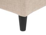 Revêtement cadre de lit FITOU Beige - Largeur : 170 cm