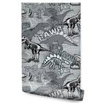 Papier Peint Enfants DINOSAURES Animaux Noir - Gris - Blanc - Papier - Textile - 53 x 1000 x 1000 cm