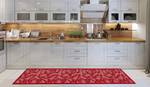 Küchenläufer Rot - Textil - 52 x 1 x 240 cm