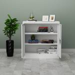 Placard de bureau Molise Gris lumineux - 40 x 90 cm