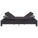 Chaise longue Noir