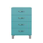 Petit meuble de rangement Malibu Turquoise