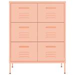 Schubladenschrank 3007006 Grau - Pink