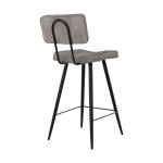 Tabouret de bar Texas (Lot de 2) Gris