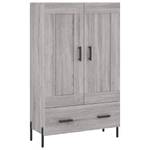 Highboard DE9409 Eiche Grau Dekor