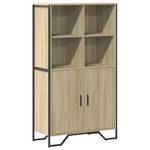 Highboard DE1363 Braun - Holzwerkstoff - 36 x 138 x 80 cm