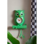 Horloge Hibou H37,5cm Vert