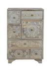 Kleiner Tisch 6792 Beige - Massivholz - 30 x 66 x 42 cm