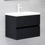 Meuble lavabo avec bassin 3007833-1 Noir