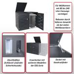 2er-Mülltonnenverkleidung E83 Anthrazit