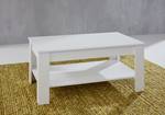 Table basse blanc GAMMA Blanc - Bois manufacturé - 110 x 49 x 67 cm