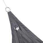 Voile d'ombrage triangle gris 300 x 250 cm