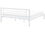 Doppelbett CUSSET Weiß - Breite: 182 cm