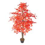 Kunstbaum 160 cm Rot/Orange Ahornbaum