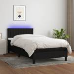 Boxspringbett 3017265-17 Schwarz - 90 x 193 cm