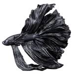 Deko Figur CROWNTAIL Schwarz - Kunststoff - 32 x 36 x 13 cm