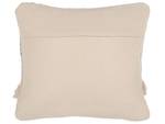 Coussin décoratif VAYALI Beige - Blanc - Fibres naturelles - 45 x 10 x 45 cm