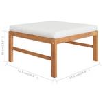 Fußhocker 3006492-6 Creme