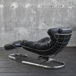 Fauteuil de relaxation ROWE cuir Noir