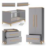 Set de chambre denfant Malia 38273 Gris - Chêne