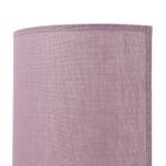 Wandleuchte ALICE Violett - Metall - Textil - 20 x 23 x 9 cm