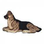 Tapis enfant DOG Beige - Fourrure véritable - 60 x 13 x 90 cm