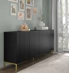 Sideboard WAVE SB200 4D Schwarz