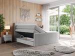 Boxspringbett KING DOREN Breite: 120 cm - H4 - Textil