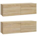 TV-Schrank 4er Set D583 Eiche Sonoma Dekor