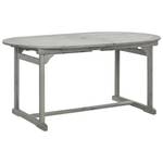 Table de jardin 3012961 Gris - Bois massif - Bois/Imitation - 240 x 75 x 240 cm