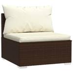 Garten-Lounge-Set (3-teilig) 3013629-13 Braun - Creme - 70 x 61 x 210 cm